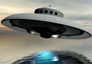 ufo hovering